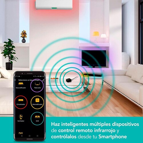 Control Inteligente Universal, Compatible con Alexa