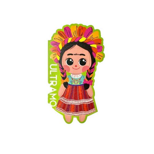 Paleta De Sombras Frida Con 30 Tonos Mate Satinado Y Glitter Ultramo