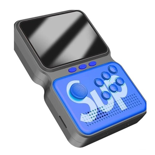 SUP M3 MINI CONSOLA DE 900 VIDEO JUEGOS RETRO PORTATIL AZUL