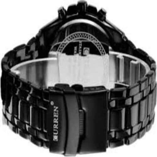 Reloj de Hombre Metálico Curren 8023 Negro Clásico y Elegante