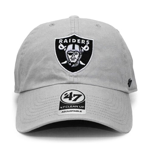 Gorra 47 Unisex Black Raiders Mvp F-MVP23WBV-BKA