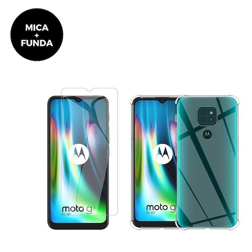 Mica + Funda Motorola Moto G9 Play Contra Golpes