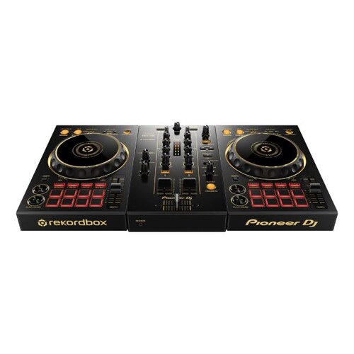 Controlador Dj PIONEER DDJ-400-N Dorado Rekordbox Compatibilidad Beatsource LINK