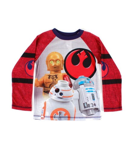 Pijama Para Niño Lego Star Wars Arturito And Team Estampado