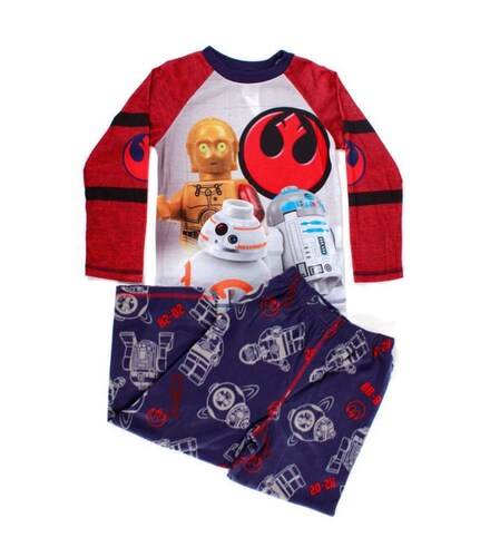 Pijama Para Niño Lego Star Wars Arturito And Team Estampado
