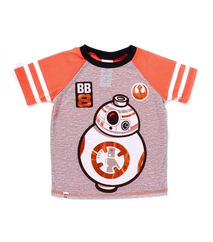 Pijama Lego Para Niño De Star Wars Droid Bb8 Naranja Y Gris