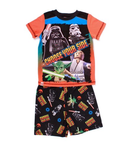 Pijama Para Niño Lego Star Wars Choose Your Side Con Short