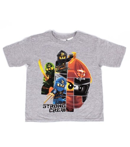 Playera Para Niño Lego Estampado Ninjago Team Ninjas Furia