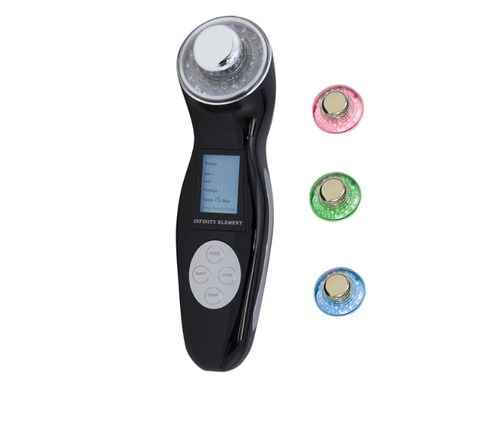  Dispositivo Tonificante Facial Ultrasónico Con Iones Y Leds