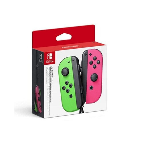 Control Nintendo Switch Joy Con Izquierdo y Derecho - Verde y Rosa