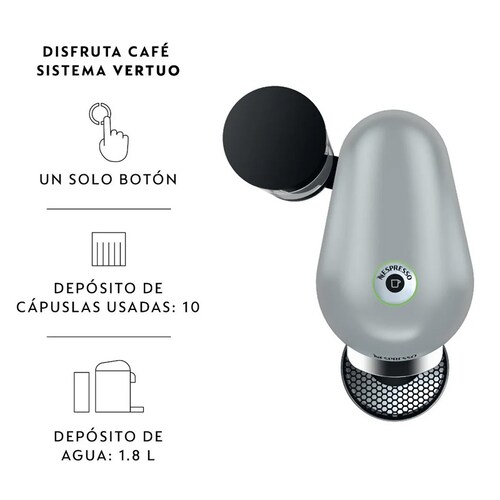 Cafetera Nespresso Vertuo Plus Cafe Expresso Incluye 42 Capsulas