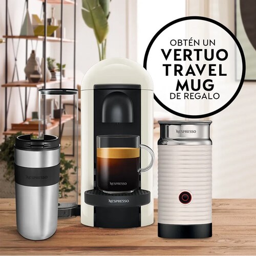 Cafetera Nespreso Vertuoplus combo