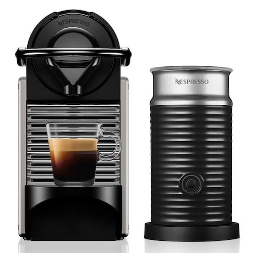 Cafetera Nespresso Pixie Cafe Capuchino Incluye 44 Capsulas