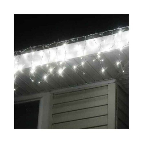 Serie Navideña Cascada Luces Led 10 Metros 500 Leds - Blanco Frio