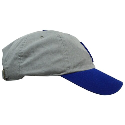 Gorra 47 Unisex Gray Los Angeles Dodgers Two Tone Clean Up B-RGWTT12GWSNL-GY