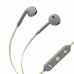 Audífonos Bluetooth Con Cable Reflejante Verde | Aud-7000cve