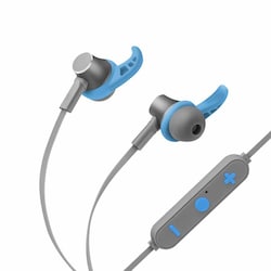 Audífonos Bluetooth Sport con sujeción de imán-AZUL