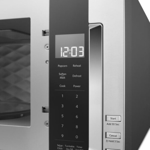 Microondas Campana 1.1 p³ KitchenAid KMLS311HSS 76 Cm (30 pulgadas).