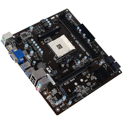 Tarjeta Madre ECS A320AM4-M3D DDR4 PCI-E USB3 Socket AM4