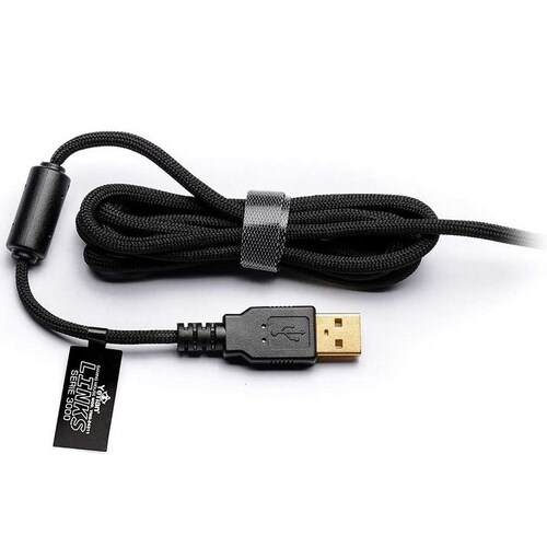 Mouse YeYian Links 3000 RGB Alambrico USB 7200DPI Negro YMG-24310