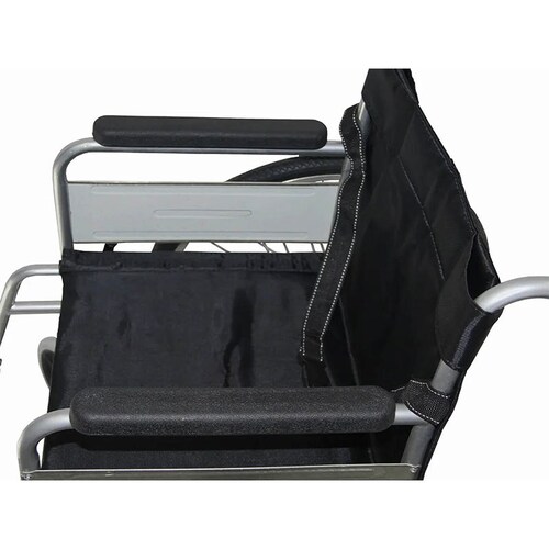Silla De Ruedas Llanta Todo Terreno Plegable Medico Uso Rudo