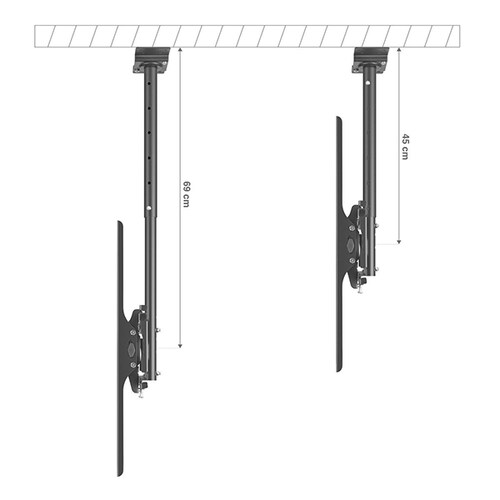 Soporte de techo para pantallas de 32 a 65 / STV-065