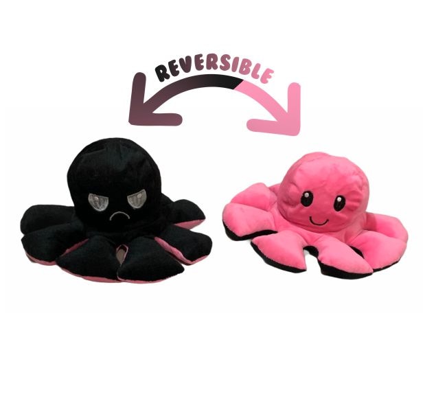 Pulpo peluche online reversible