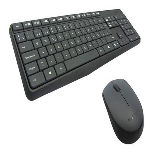KIT LOGITECH MK235 TECLADO Y MOUSE INALÁMBRICO (920-007901)