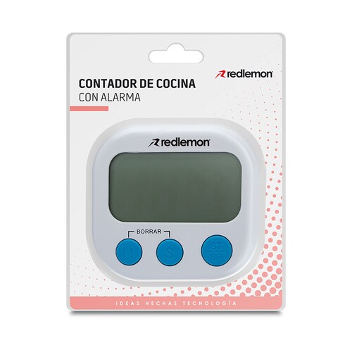 Temporizador Digital de Cocina Pantalla LCD Timer Redlemon.