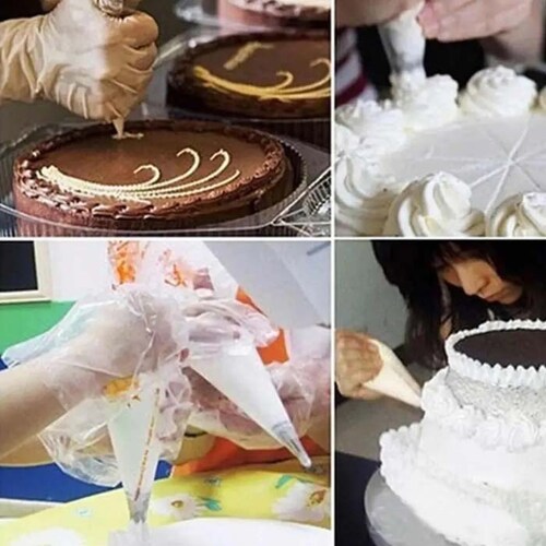 Aleissi 100 Manga Desechable Pastelera Grande de 35cm Reposteria Fondant Cocina Decoracion
