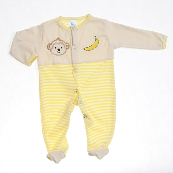 Mameluco para Bebe color Amarillo 0 a 2 anos