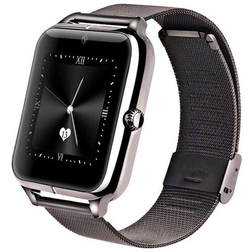 Fralugio Smartwatch Reloj Inteligente con Camara y Grabadora de Voz Z60 Notificaciones