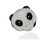 Anillo Casual Unisex con Diseño de Oso Panda en Oro 14 K + Obsequio