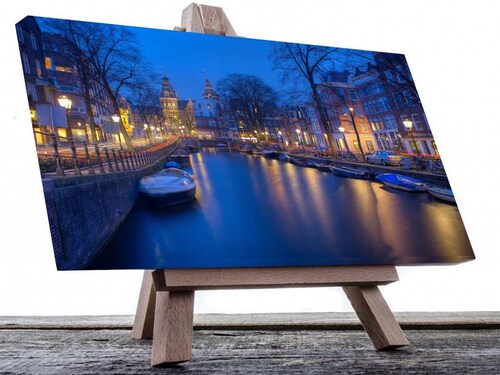 Cuadro Decorativo Canvas de la Ciudad de Amsterdam