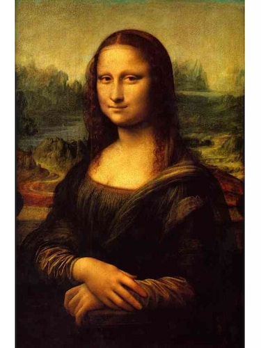 Cuadro Decorativo Canvas La Gioconda o La Mona Lisa de Leonardo da Vinci