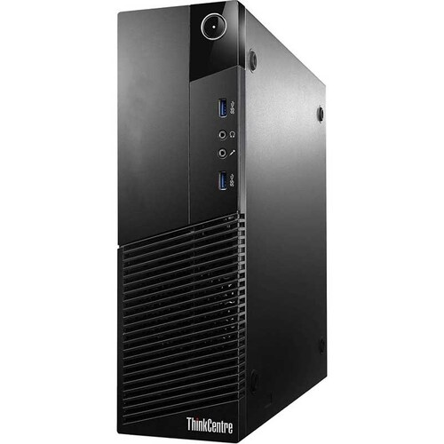 CPU Lenovo ThinkCentre M93p SFF - Intel Core i5 4a generación - 8GB RAM - 500GB Disco duro WIFI  Windows 10 Pro, Equipo Clase B, Reacondicionado 