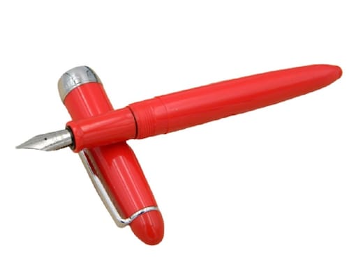 Pluma Fuente Marca Jinhao Modelo 992 Color Rojo