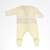 Conjunto Tejido tipo Mameluco para Bebé color Amarillo 0 a 2 años