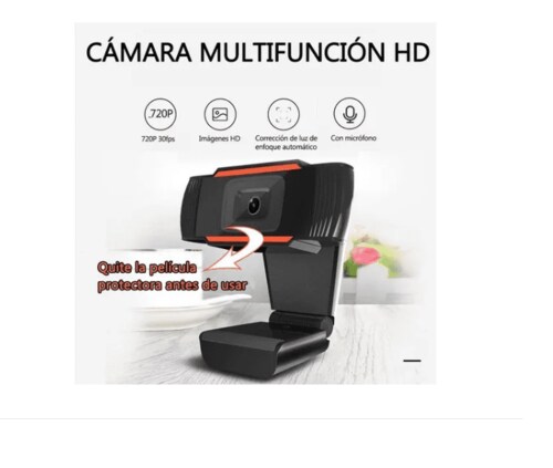 Webcam 720p Full Hd, La Cámara Web Con Micrófono