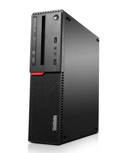 CPU Lenovo ThinkCentre M700 SFF, Intel Core i3-6100 3.70GHz, 4GB Ram, 500GB Disco duro, Windows 10 Pro, WIFI Equipo Clase B, Reacondicionado 