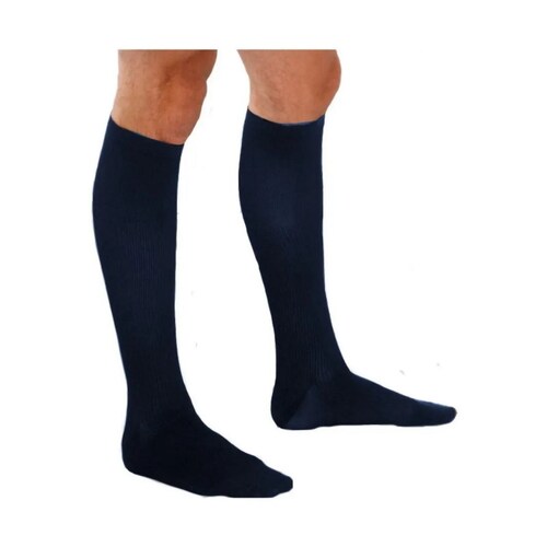 Calcetines de nylon para caballero compresion ligera 16 a 18 mm/Hg, Preven-t