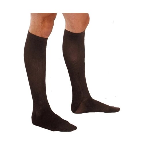 Calcetines de nylon para caballero compresion ligera 16 a 18 mm/Hg, Preven-t