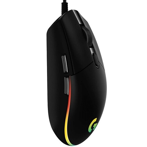 Mouse Logitech G203 LIGHTSYNC RGB Alambrico Optico USB Negro 910-005793
