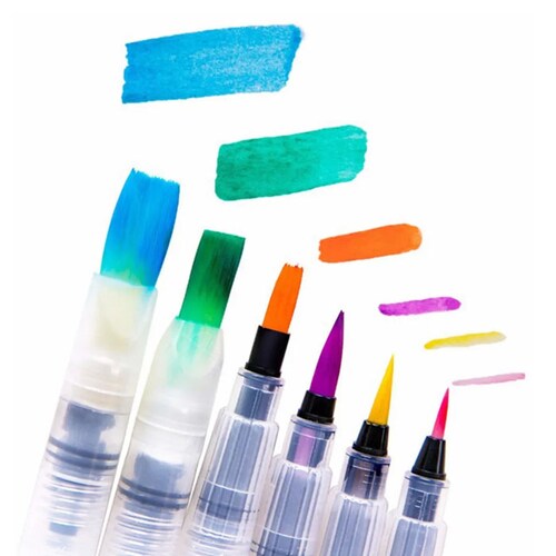  Aleissi Pincel o Plumon Rellenable Comestible para Pastel Cupcake o Fondant
