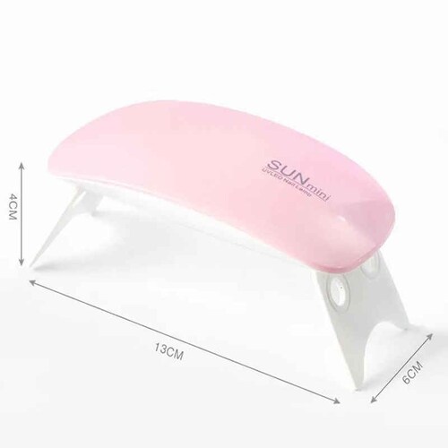 Kit Set Pulidora Profesional Taladro De Uñas Eléctrico + Minilámpara Led Para Secado De Uñas