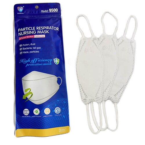 Cubrebocas 30 PZ Kn95 kf94 Coreano 5 capas certificado aprobado FDA 95% filtración 