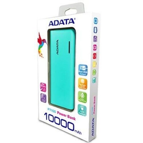 Power Bank ADATA APT100-10000M-5V-CTBPK