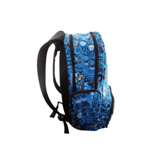 Mochila Escolar Moc Azul