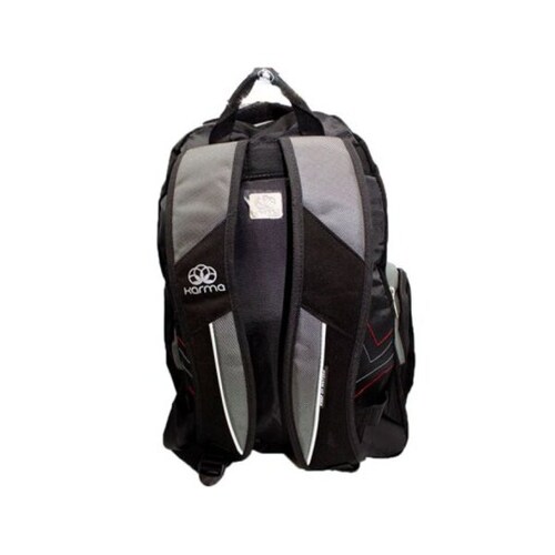 Mochila Ejecutiva Negra Con Gris Juvenil Con Porta Laptop