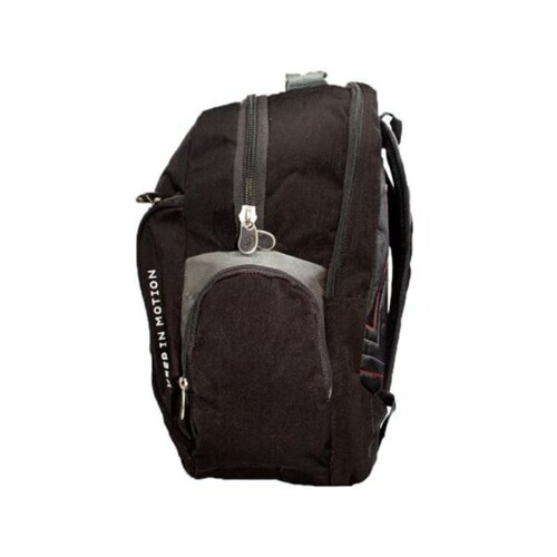 Mochila Ejecutiva Negra Con Gris Juvenil Con Porta Laptop